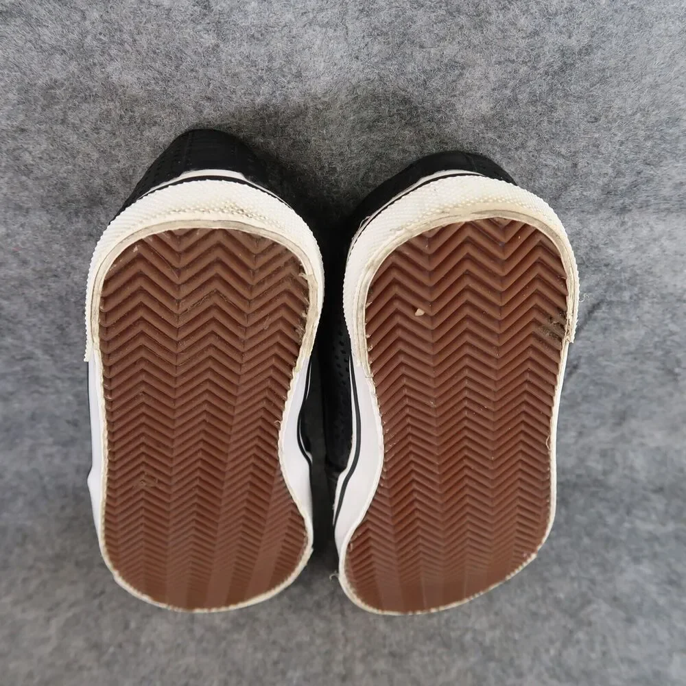 Dolce Vita Shoes Womens 5 Sneakers Slip On Fashion Casual Perforated Black Flats